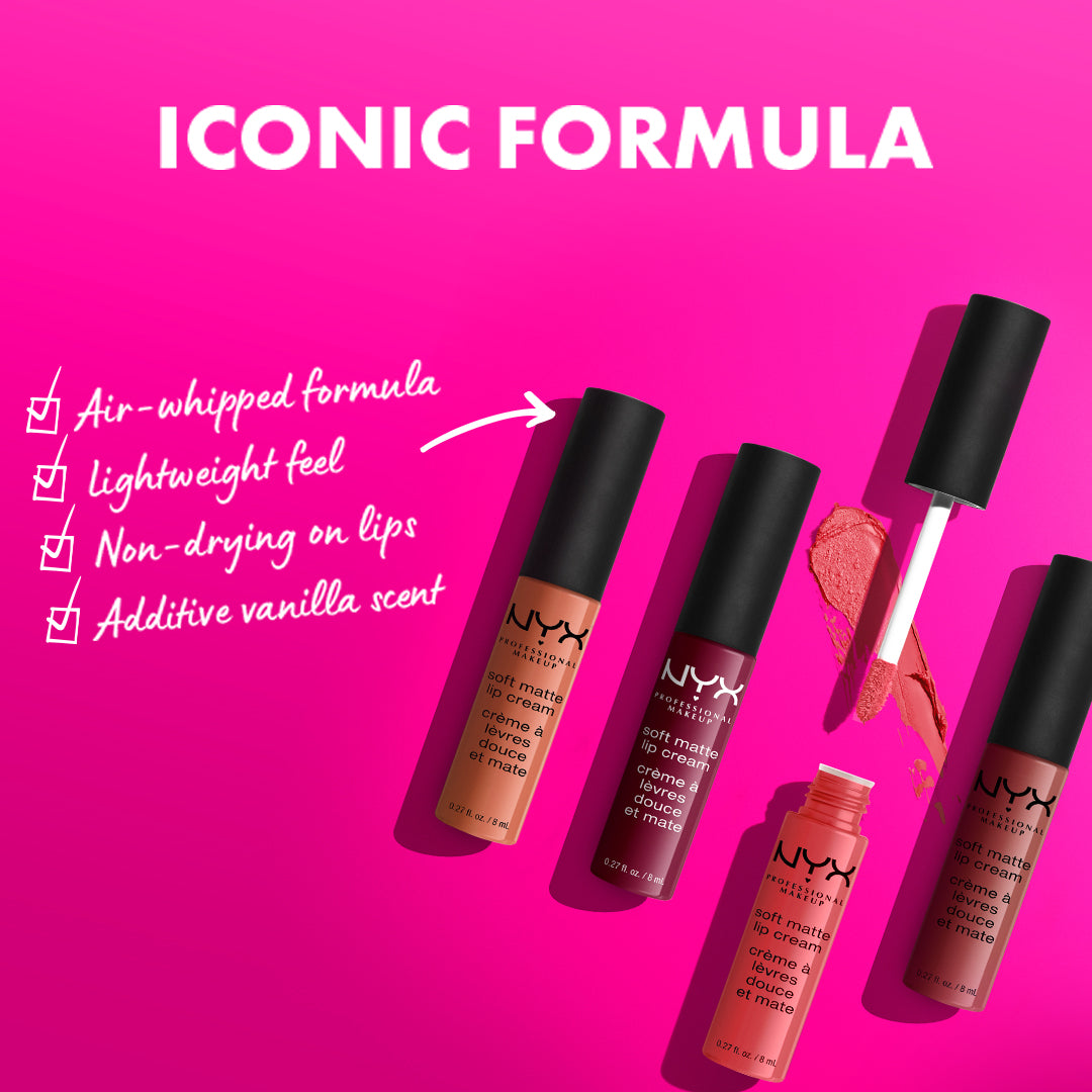 NYX SOFT MATTE LIP CREAM SMLC 19 CANNES PC