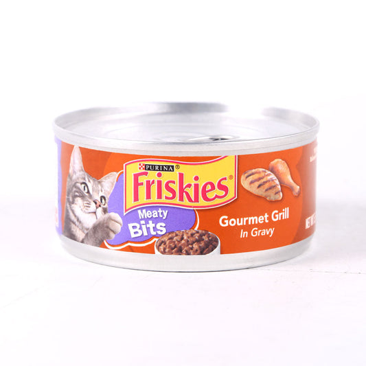 PURINA FRISKIES CAT FOOD IN GRAVY GOURMET GRILL 156 GM