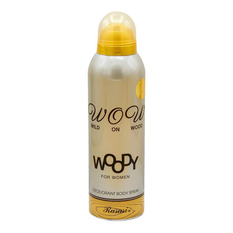 RASASI DEODORANT WOW WOODY FOR WOMEN 200 ML