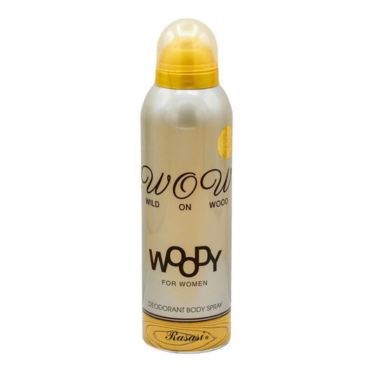 RASASI DEODORANT WOW WOODY FOR WOMEN 200 ML