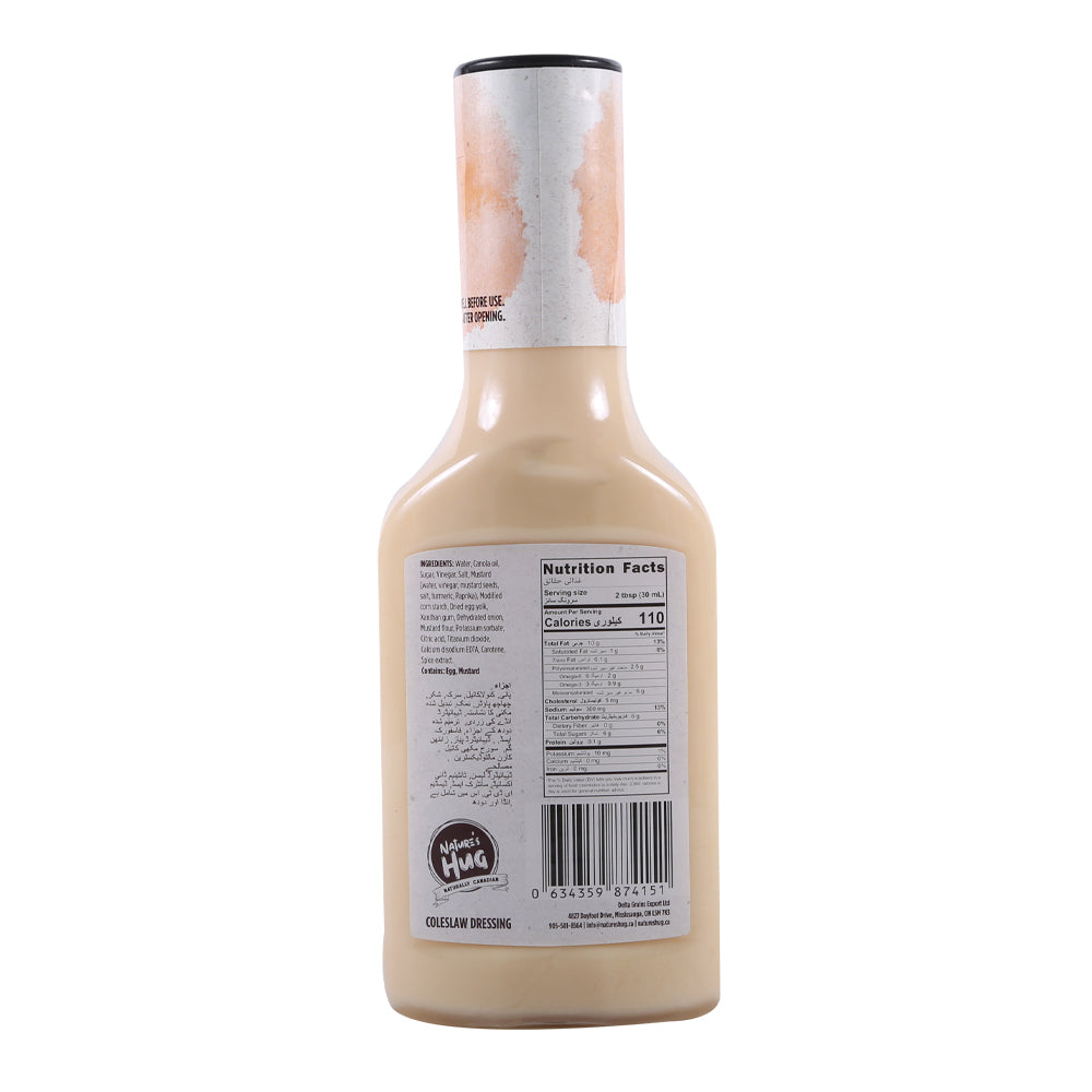 NATURE'S HUG DRESSING COLESLAW 475 ML