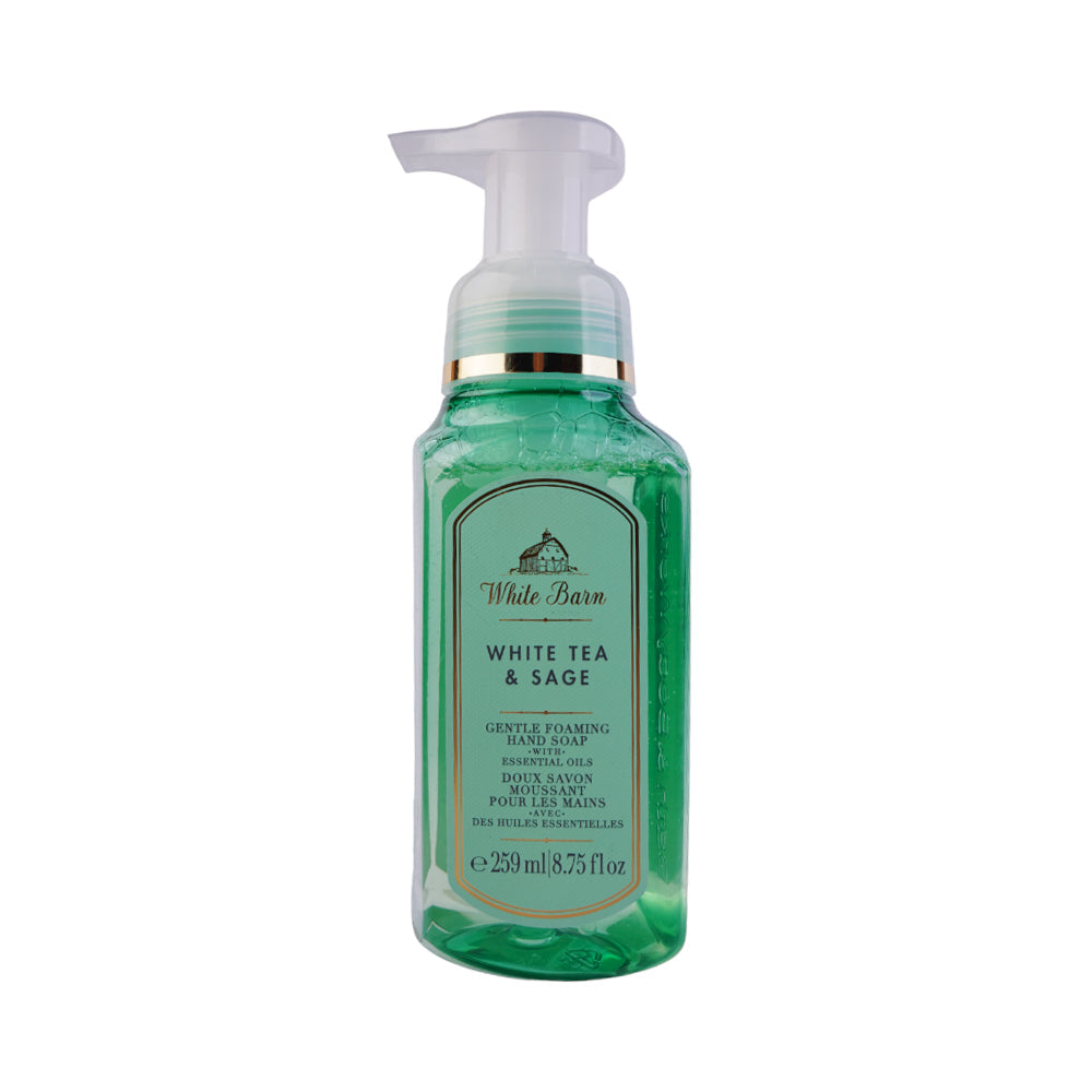 BATH & BODY WORKS WHITE TEA & SAGE GENTLE FOAMING HAND WASH