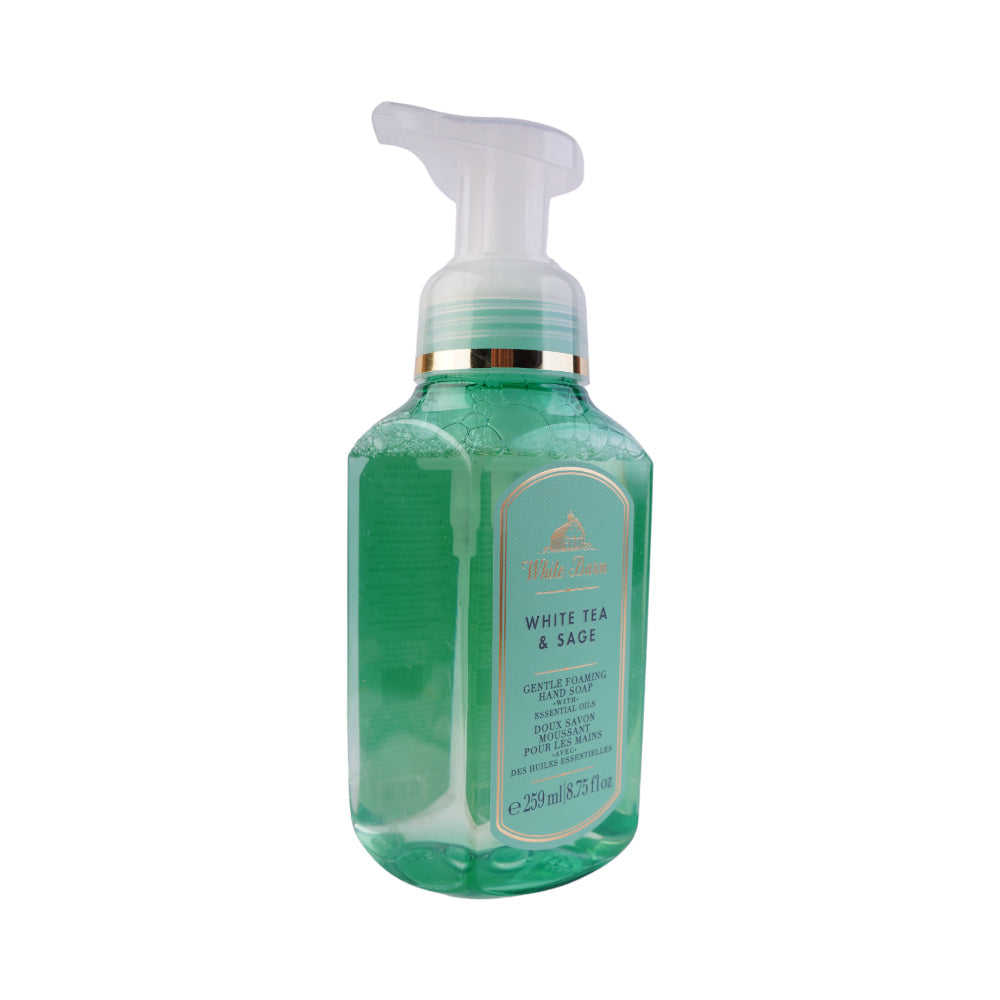 BATH & BODY WORKS WHITE TEA & SAGE GENTLE FOAMING HAND WASH