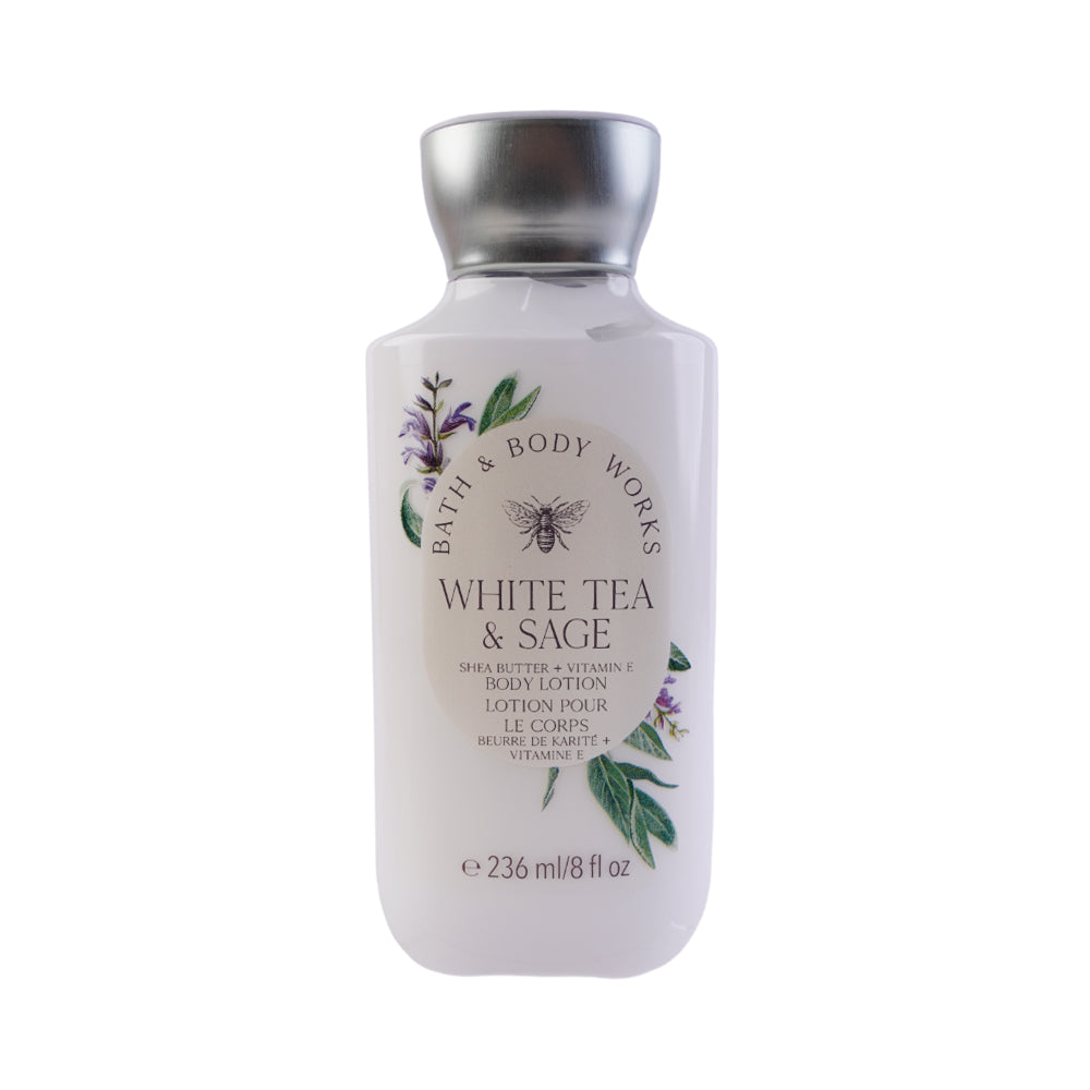 BBW WHITE TEA & SAGE BODY LOTIONS 236ML