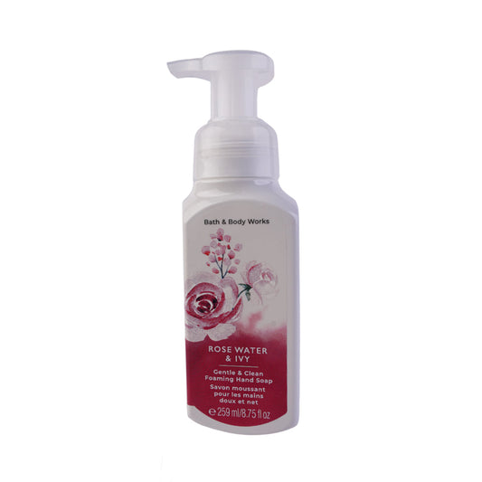 BBW ROSE WATER & IVY HAND WASHES - GENTLE FOAMING 259ML