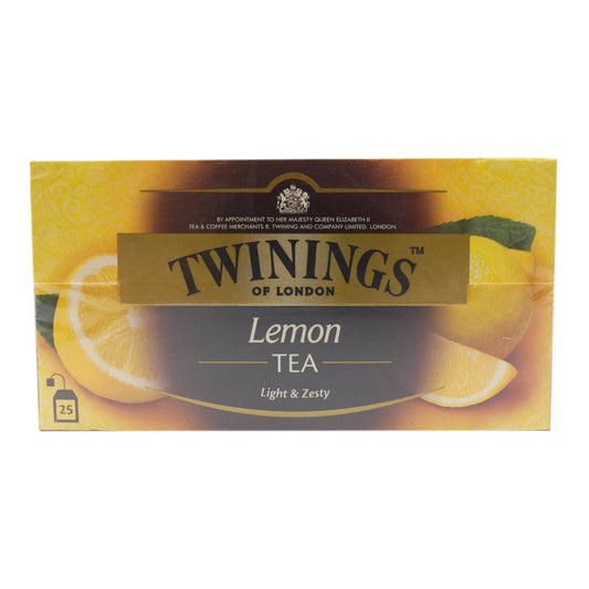 TWININGS LEMON TEA 25 BAG 50 GM