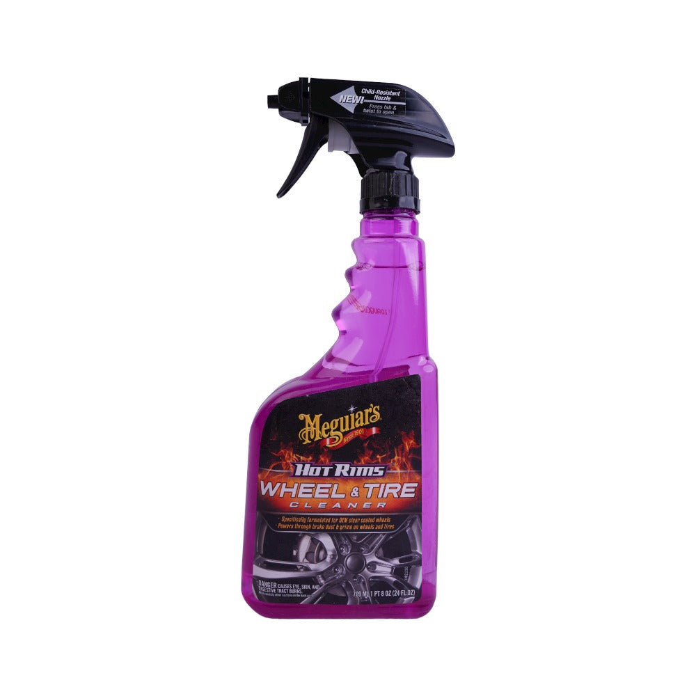 MEGUIARS HOT RIMS WHEEL & TIRE CLEANER 24OZ G9524