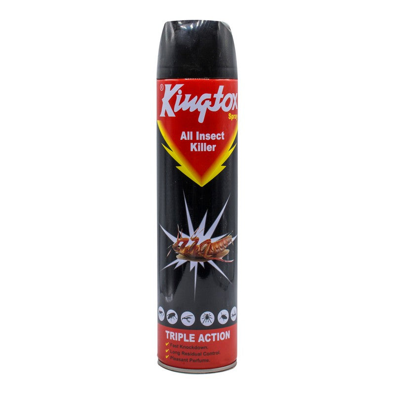 KINGTOX INSECT KILLER ALL TRIPLE ACTION BLACK 600 ML