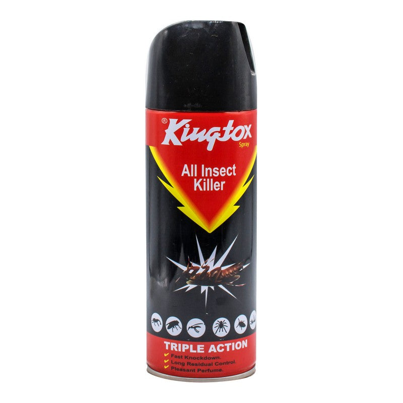 KINGTOX INSECT KILLER ALL TRIPLE ACTION BLACK 300 ML