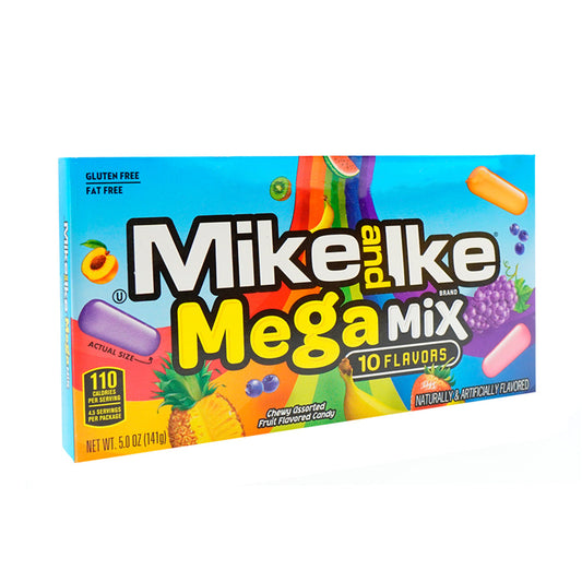 MIKE & IKE CANDY MEGA MIX 10 FLAVORS 141 GM