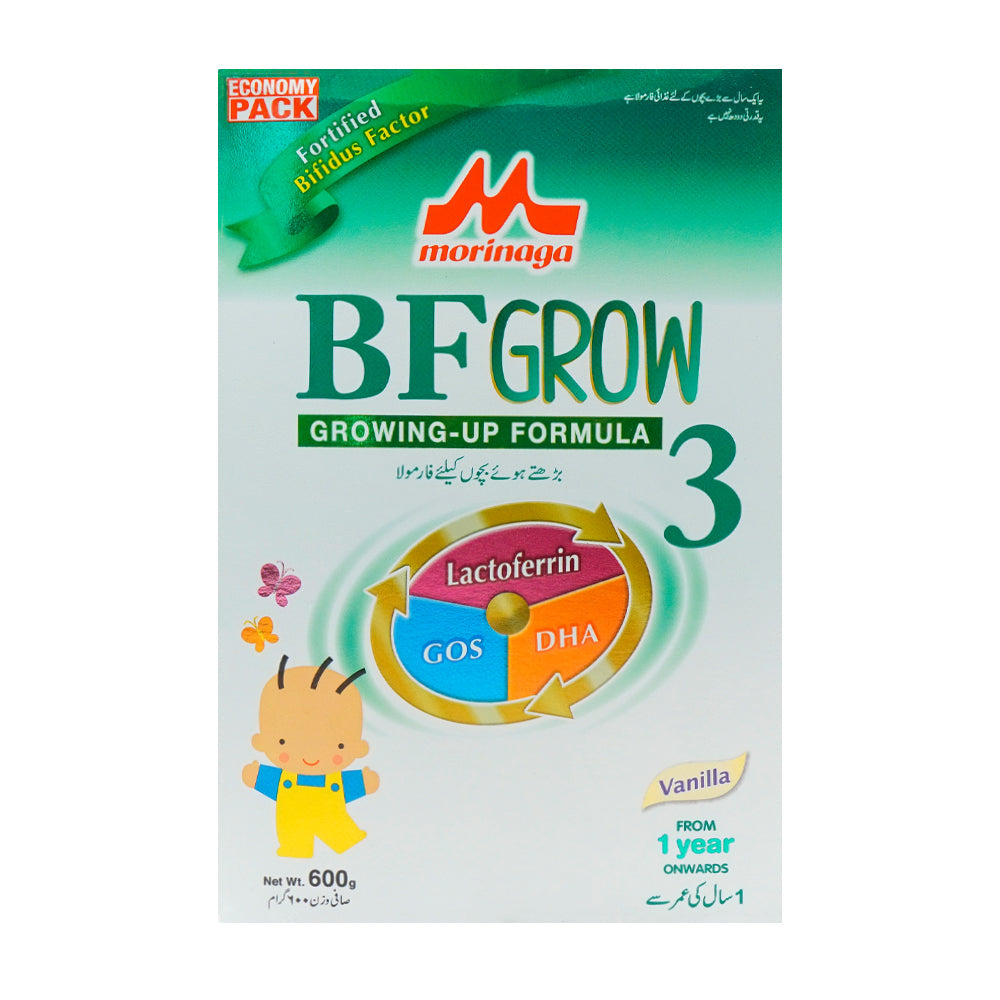 MORINAGA BF GROW GROWING-UP FORMULA VANILLA STAGE 3 600 GM