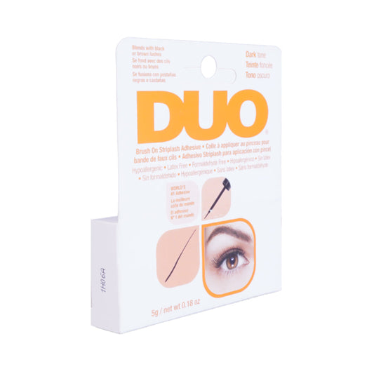 DUO BRUSH ON STRIPLASH ASHESIVE WITH BRUSH DARK TONE