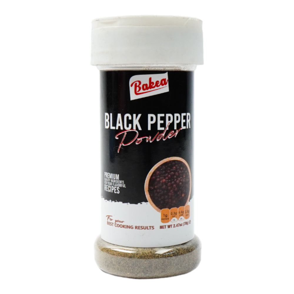 BAKEA BLACK PEPPER POWDER 70 GM