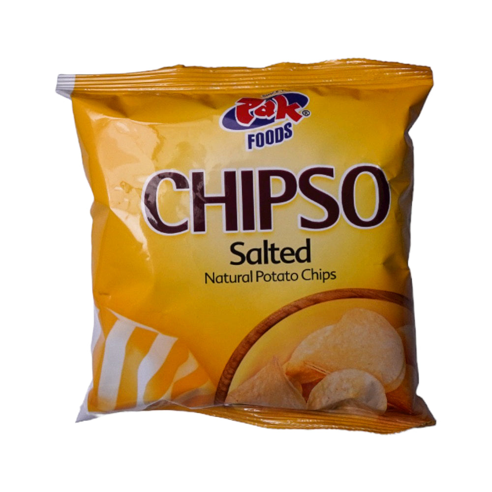 PAK FOOD CHIPSO SALTED CHIPS NATURAL POTATO 40 GM