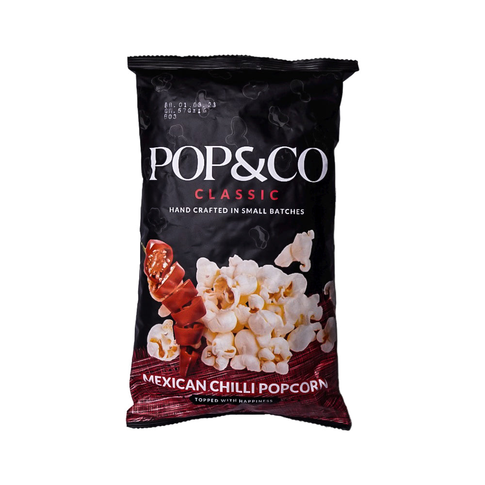 PAK FOOD POPCORN CLASSIC MEXICAN CHILLI 57 GM