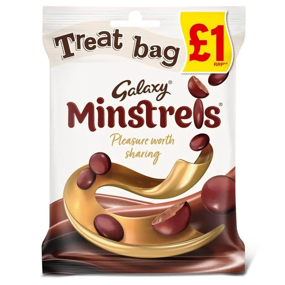 GALAXY TREAT MINSTRELS BAG 80 GM