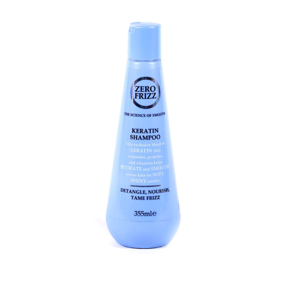 ZERO FRIZZ SHAMPOO KERATIN SMOOTHING 355 ML BASIC