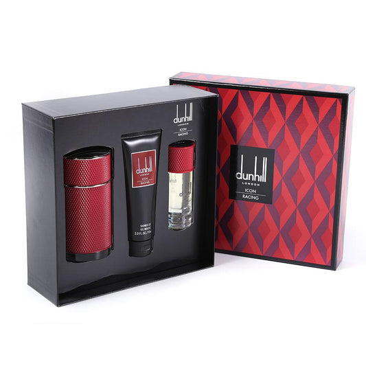 DUNHILL LONDON ICON RACING RED FOR MEN 3PC GIFT SET