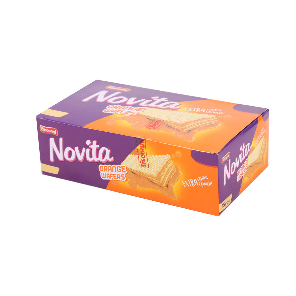 BISCONNI NOVITA ORANGE WAFERS 31 GM-BOX