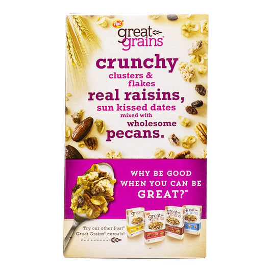 POST GREAT GRAIN RAISINS DATES & PECANS 453 GM