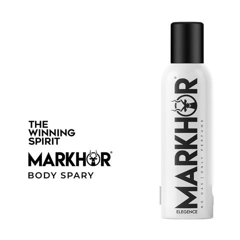 MARKHOR BODY SPRAY ELEGANCE WHITE 120 ML