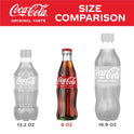 Coca-Cola Soda Pop, 8 fl oz, 6 Pack Glass Bottles