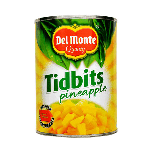 DELMONTE TIDBITS PINEAPPLE 560 GM