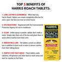 Harris Famous Roach & Silverfish Killer Tablets, 6 oz.