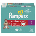 Pampers Cruisers 360 Diapers Size 3, 78 Count (Select for More Options)