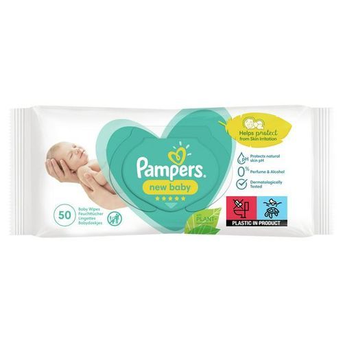 PAMPER WIPES SENSITIVE 50PC BASIC