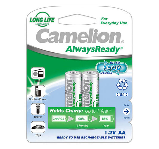 CAMELION CELL 1000MAH AA2 1.2 V PC