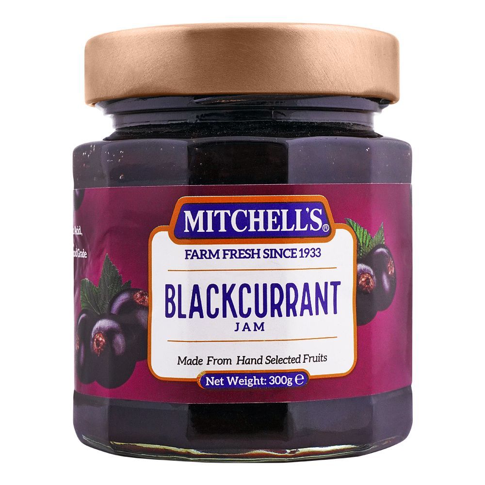 MITCHELLS JAM BLACKCURRANT 340 GM