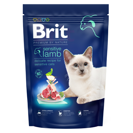 BRIT CARE CAT FOOD PREMIUM SENSITIVE LAMB 800 GM