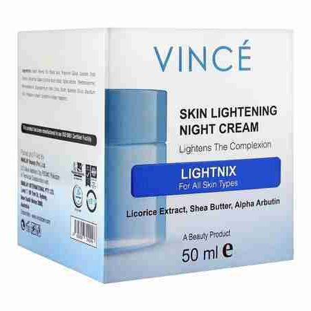 VINCE SKIN LIGHTENING NIGHT CREAM LIGHTNIX 50 ML