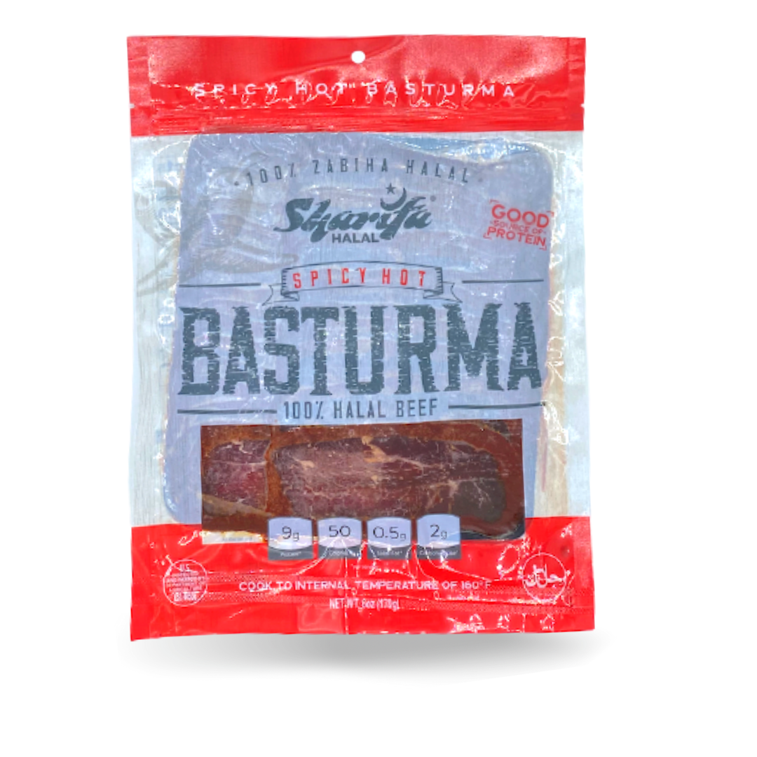 Sharifa Halal Spicy Hot Basturma