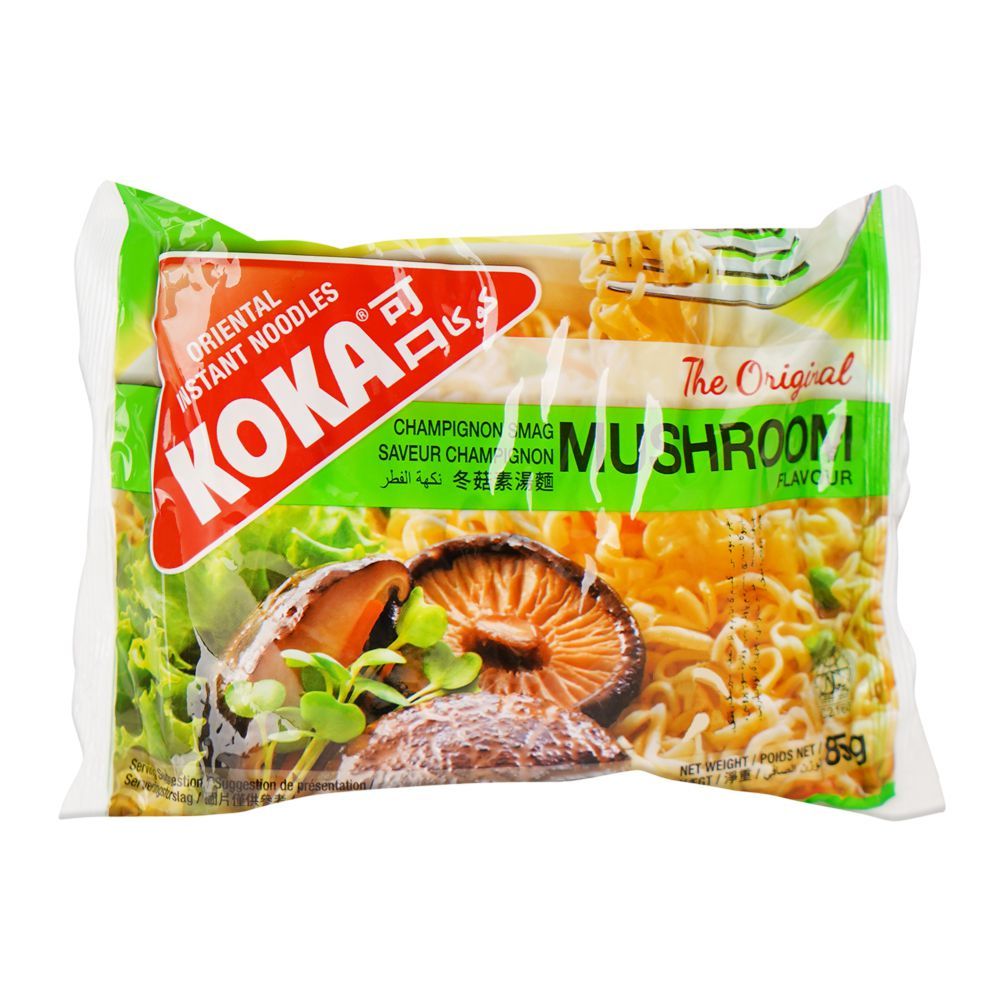 KOKA INSTANT NOODLE MUSHROOM FLAVOUR 85 GM