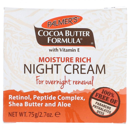 PALMERS NIGHT CREAM MOISTURE RICH 75 GM BASIC