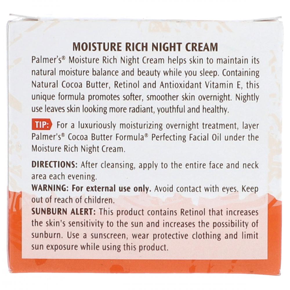 PALMERS NIGHT CREAM MOISTURE RICH 75 GM BASIC