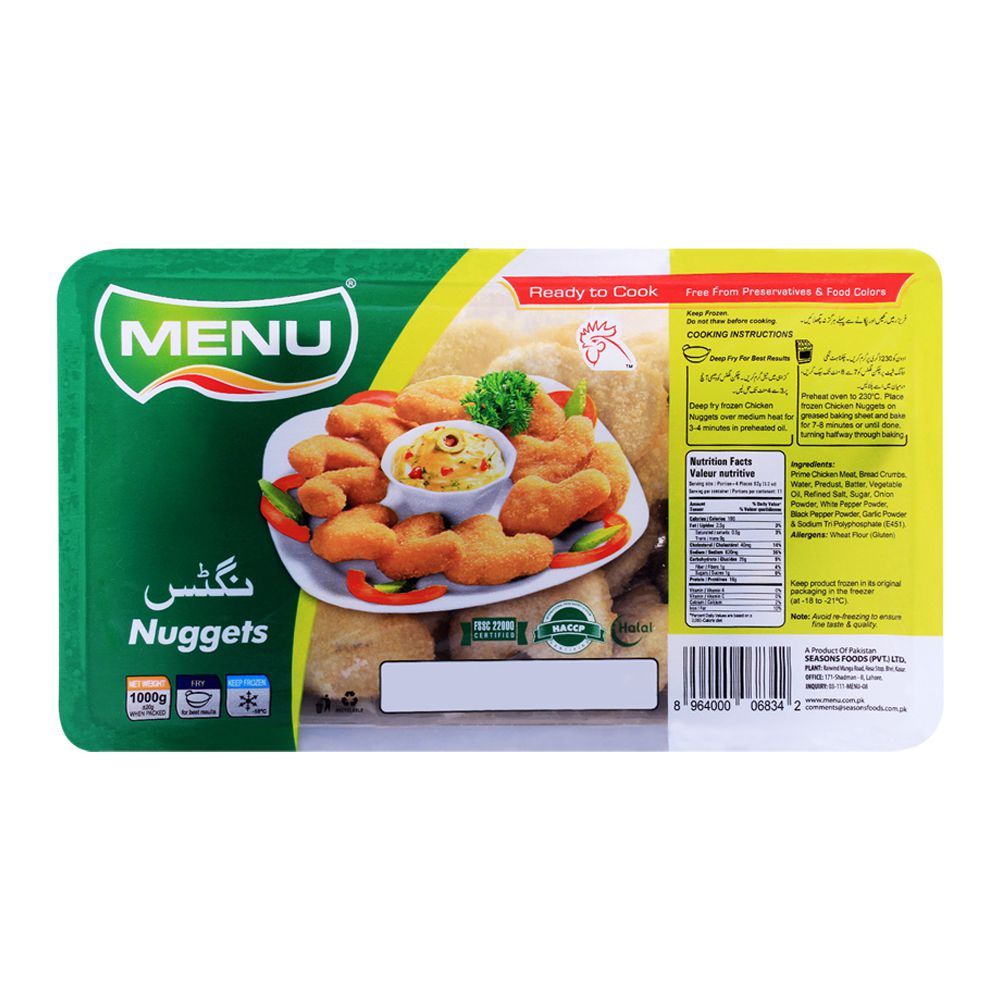 MENU NUGGETS 1KG