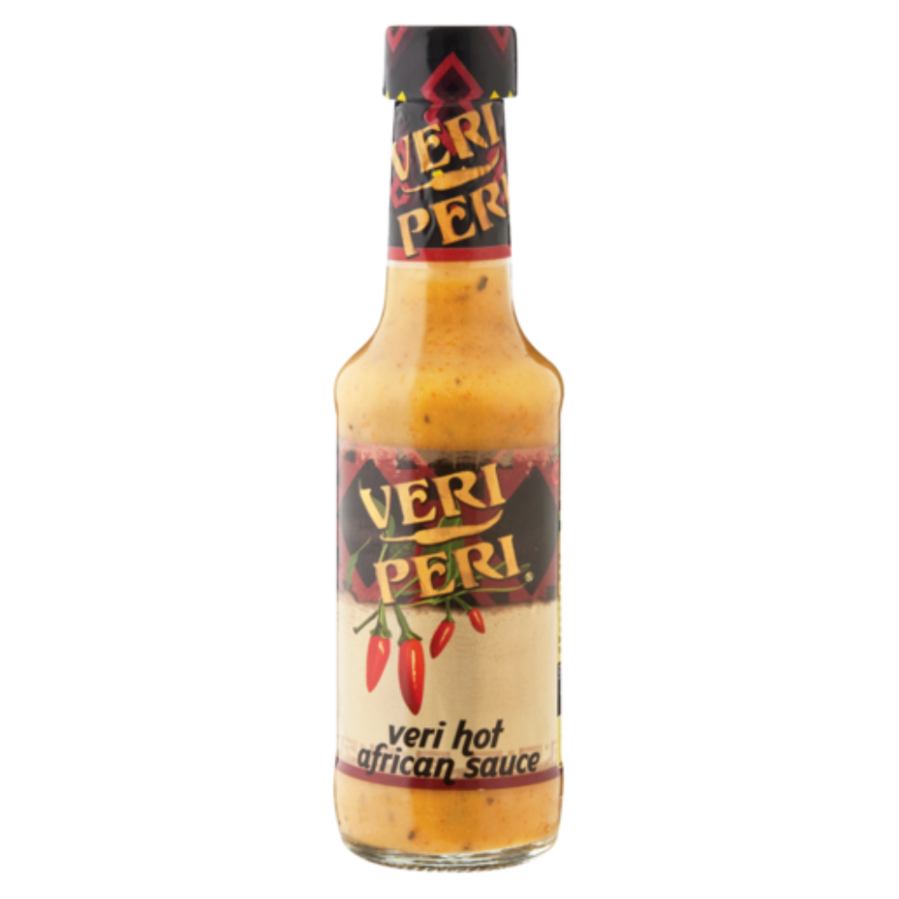 VERI PERI VERI HOT AFRICAN SAUCE BOTTLE 125ML