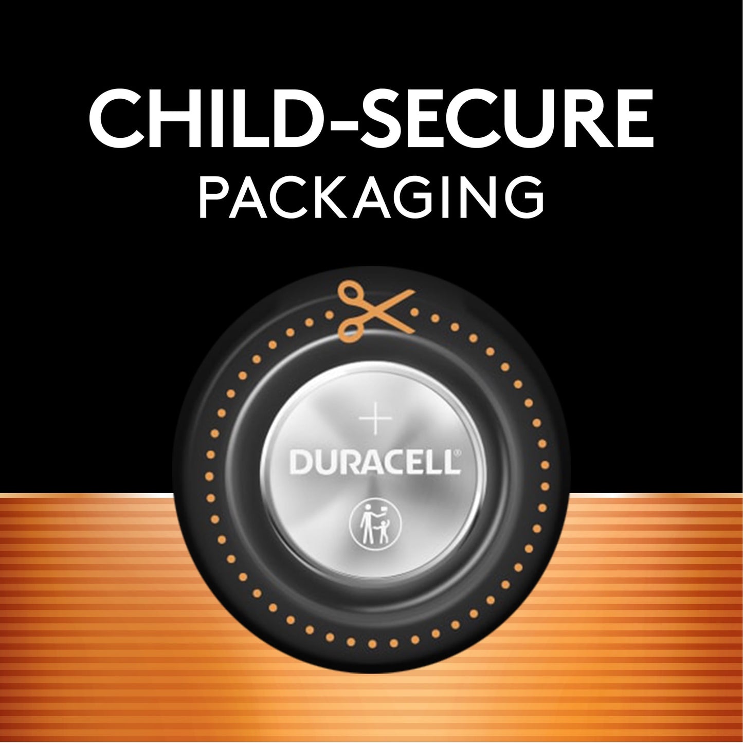 Duracell CR2032 3V Lithium Coin Battery with Child Safety Features, Compatible with Apple AirTag, Key Fob, Car Remote, Glucose Monitor, and other Devices, CR Lithium 3 Volt Cell (2 Count Pack)