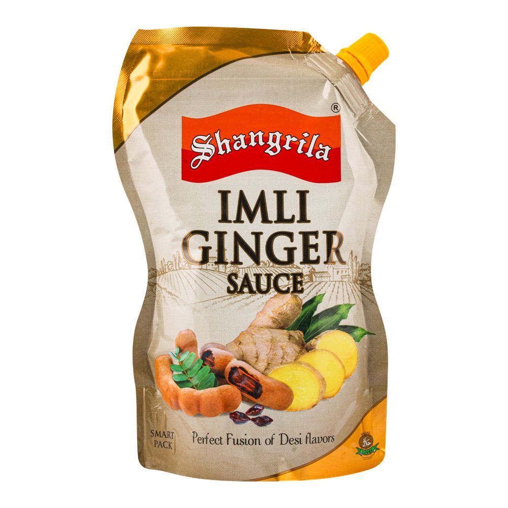 SHANGRILA IMLI GINGER SAUCE POUCH 400 GM