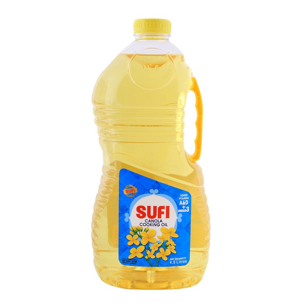 SUFI CANOLA COOKING OIL BOTTLE 4.5 LTR BASIC