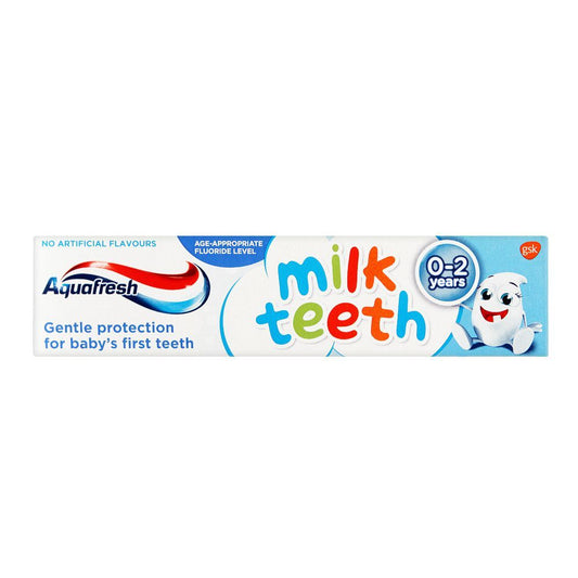 AQUAFRESH KIDS TOOTH PASTE MILK TEETH 0 TO 2 YEARS 50 ML