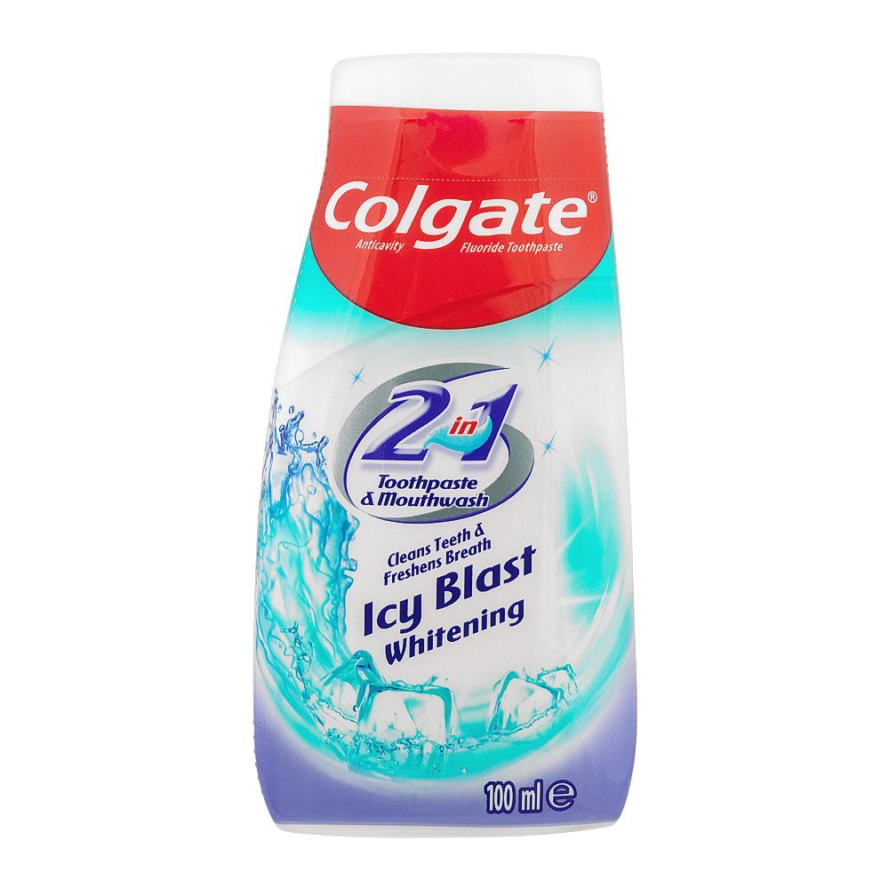 COLGATE TOOTH PASTE WHITENING 2IN1 100 ML