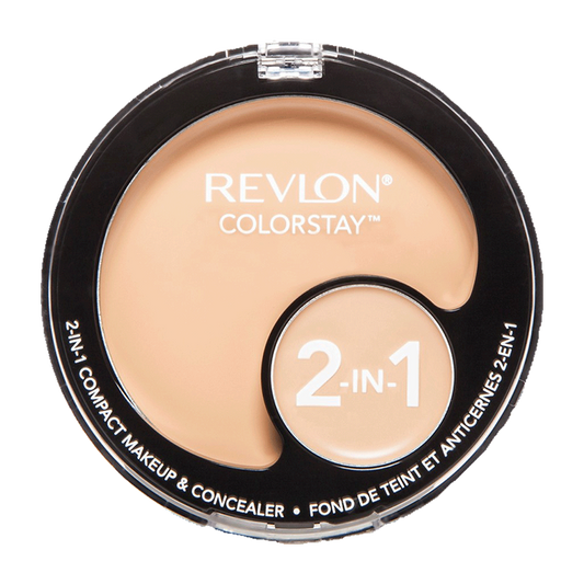 New Revlon 2 In 1 Compact Buff 150 Pc