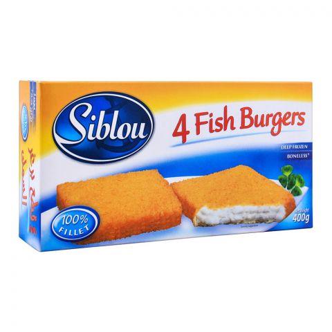 SIBLOU 4 FISH BURGERS 400 GM