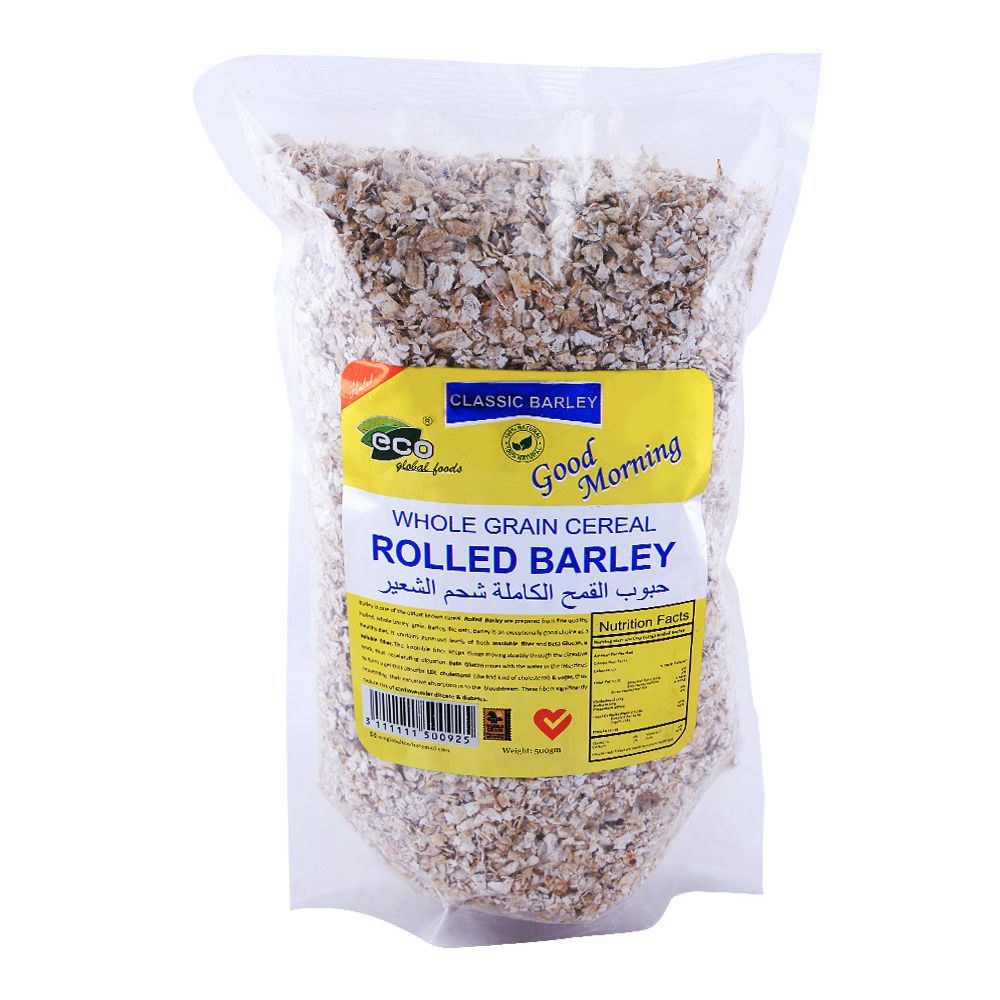 ECO ROLLED BARLEY BOX 500GM