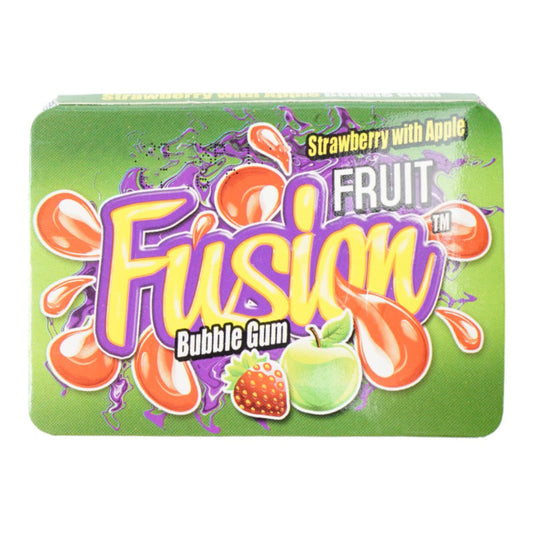 FRUIT FUSION BUBBLE GUM STRAWBERRY WITH APPLE PC