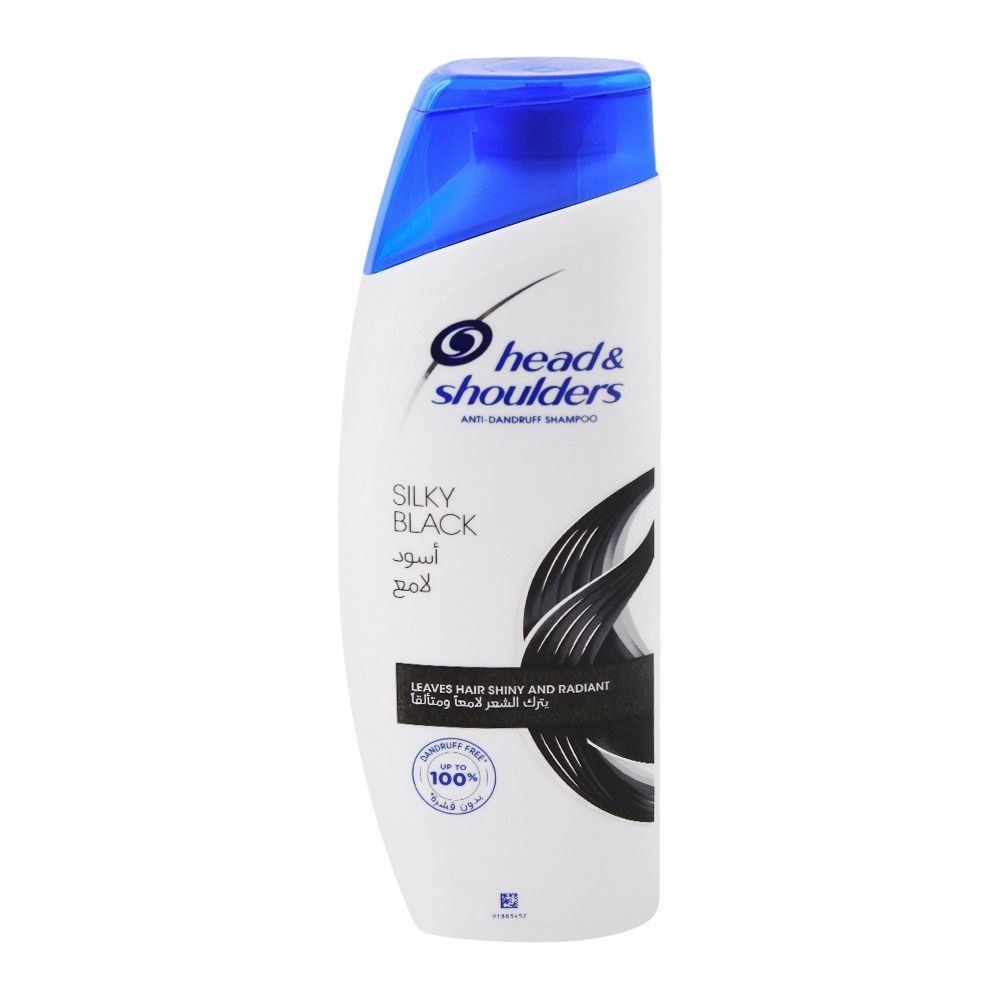 HEAD & SHOULDERS SHAMPOO 2IN1 SILKY BLACK 360 ML